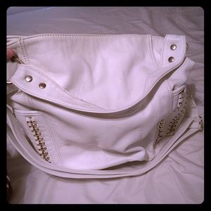 White purse